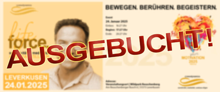 Ticket (gedruckt) Bewegen. Berühren. Begeistern. Jan-2025